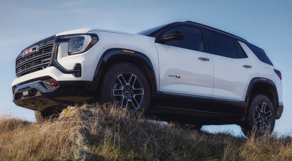 White 2026 GMC Terrain for sale near Boonville parked off-road