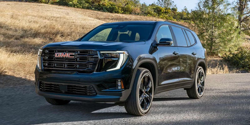2026 GMC Acadia in black